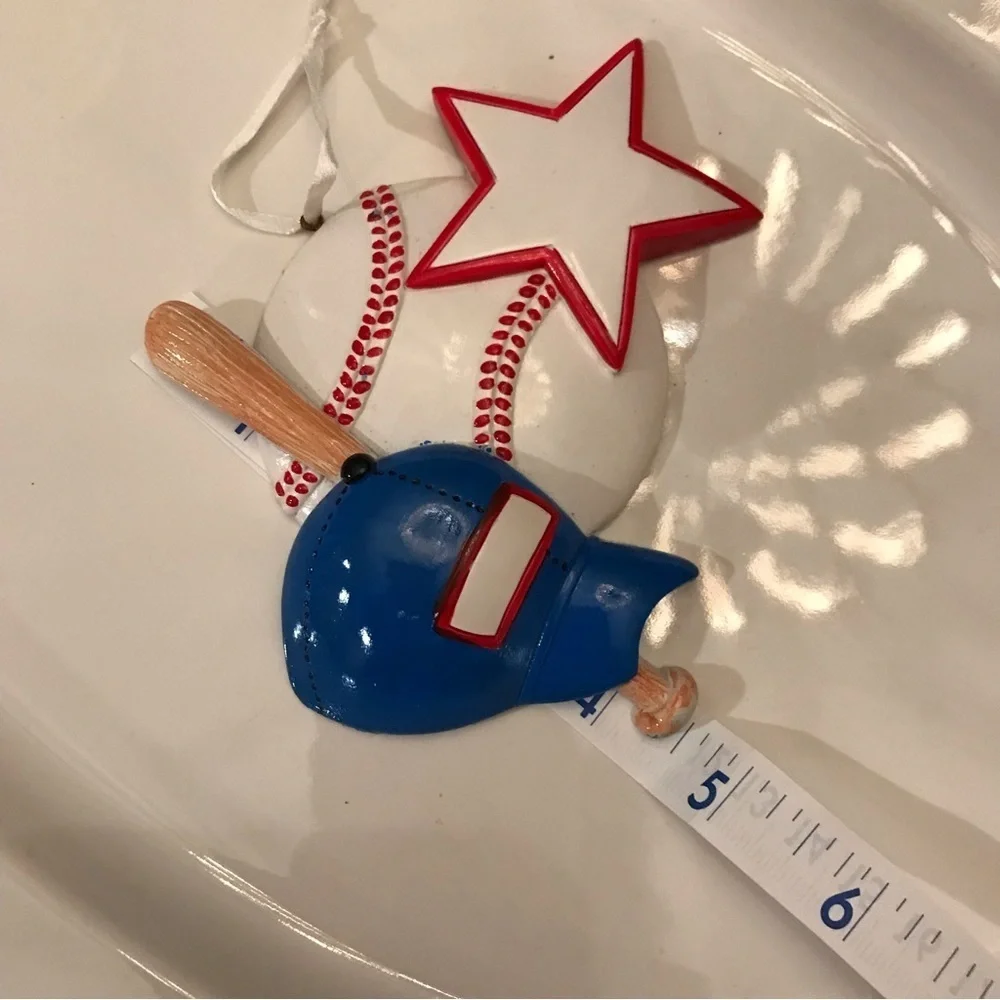 ⚾️Personalized Baseball/Softball Ornament